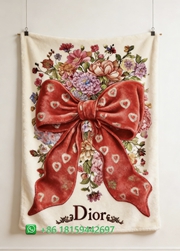 Dior Throw Blankets